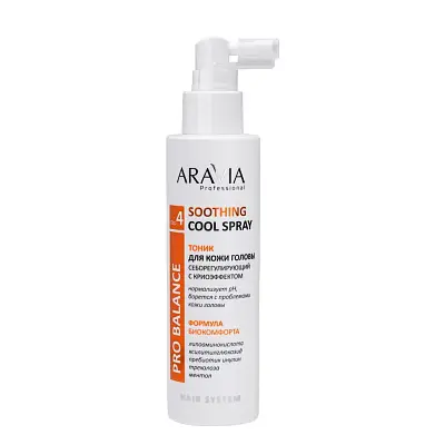 ARAVIA Professional Тоник для кожи головы себорегулирующий с криоэффектом, 150 мл