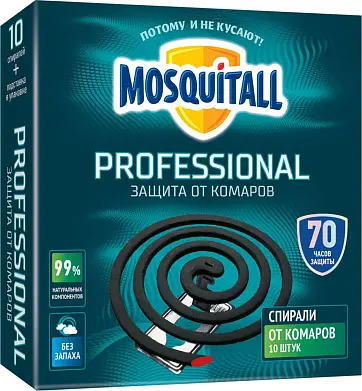 Mosquitall спирали профессиональная защита