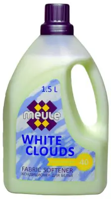 Meule концентрированный кондиционер для белья белые облака 1,5л 40 стирок 