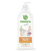 Synergetic жидкое мыло миндальное молочко 1 л