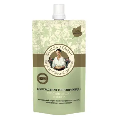 Банька Агафьи маска лифтинг для лица тонизирующая 100 мл 