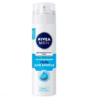 Nivea Men гель для бритья для чуствит кожи охлаждающий 200 мл