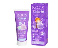 Rocs зубная паста для детей бабл гам 45 г