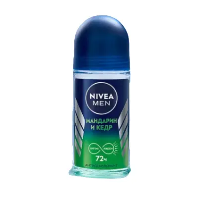 NIVEA део шарик мужской мандарин и кедр 50мл 