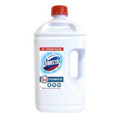Доместос отбеливатель универсальный белоснежный 2,5 л 