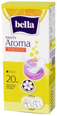 Прокладки ежедневные BELLA AROMA Energy, 20 шт 