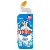 Туалетный Утенок активный чистящее средство для унитаза морской 5 в1 500 мл