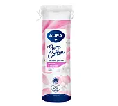 Aura ватные диски 100 шт