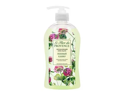 Le Flirt Du Provence увлажняющее крем мыло нежный клевер 500 г