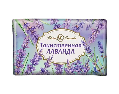 Невская косметика туалетное мыло цветочное таинственная лаванда 180 г