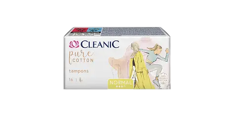 Cleanic pure cotton тампоны 16 шт
