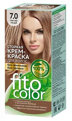 Фитокосметик краска для волос тон 7.0 Светло-русый