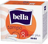 Тампоны без аппликатора BELLA premium марки Plus 8 шт