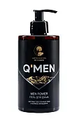 Q’men гель для душа мужской men power, 410 мл