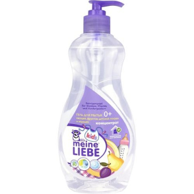 Meine Liebe гель концентрат для мытья овощей фруктов детской посуды и игрушек гипоаллергенный эко 485 мл 
