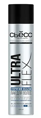 Съёсс лак для волос экстрасильной упругой фиксации ultra 400 мл