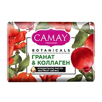 Camay туалетное мыло цветы граната с натуральными экстрактами и маслами для всех типов кожи 85 гр