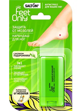 Salton feetonly lady крем карандаш для ног защита от мозолей