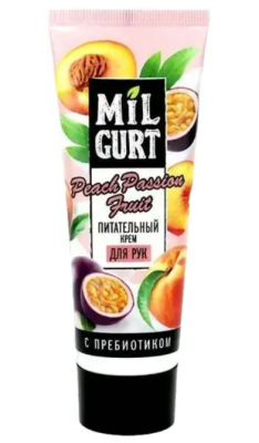 ВЕСНА MILGURT Крем для рук персик и маракуйя, 75 мл 