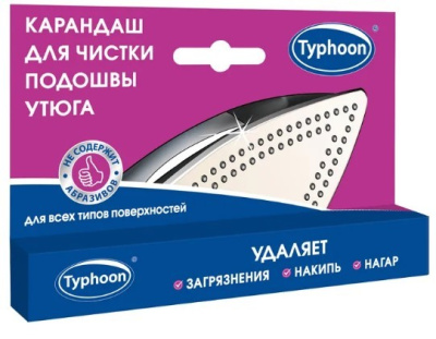 ТАЙФУН чистящий карандаш для подошвы утюга 