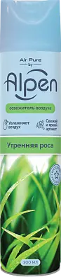 Alpen освежитель воздуха утренняя роса 300 мл