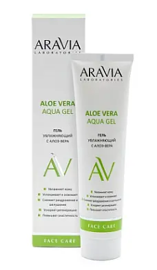 ARAVIA Laboratories увлажняющий гель с алоэ вера 100 мл