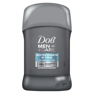 Дав men дезодорант стик экстразащита и уход 50 мл 