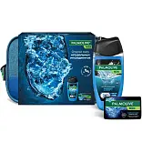 Palmolive пн men спорт и северный океан гель для душа 250 мл+туалетное мыло 90 гр+косметичка