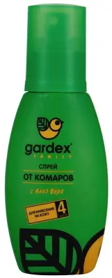Gardex спрей от комаров с Алое Вера 100мл 