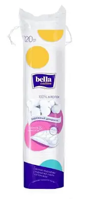 Bella ватные подушечки 120шт