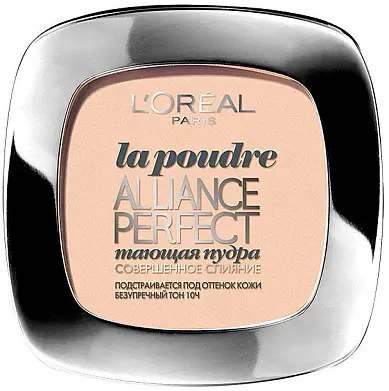Компактная пудра LOREAL АЛЬЯНС ПЕРФЕКТ Ванильно-розовый