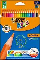 BIC Карандаши цветные BIC 'Эволюшн', уп.18