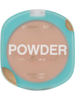 Vivienne Sabo пудра компактная матирующая poudre mate puissante mattriarcat тон 04 