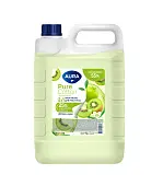 Aura крем мыло 2 в1 для рук и тела яблоко киви канистра 5000 мл