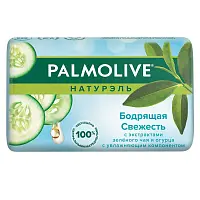 Palmolive натурэль мыло бодрящая свежесть с экстрактами зеленого чая и огурца 90 г
