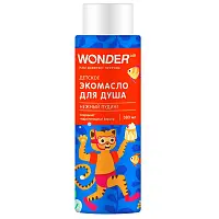 Wonder Lab детское экомасло для душа нежный пудинг 0,38 л