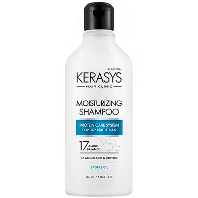 KeraSys Clinic шампунь для волос увлажняющий 180 г