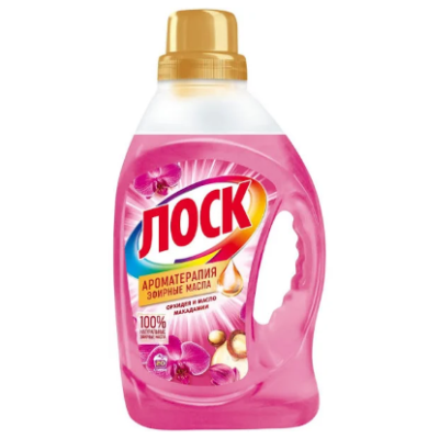 Лоск гель стиральный порошок арома орхидея 1.46 л 