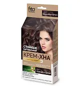 Fito косметик крем хна индийская в готовом виде тёмный каштан 50 мл