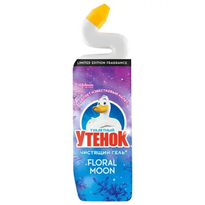 Туалетный Утенок гель чистящий для унитазов moon 800 мл 