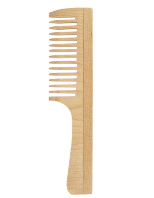 Lei гребень дерево с ручкой 13 зубьев 