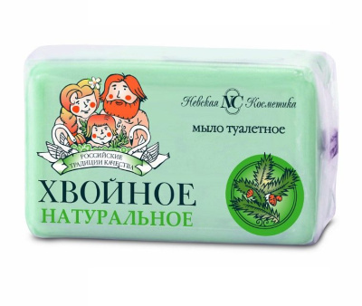 Невская Косметика туалетное мыло хвойное 140г 