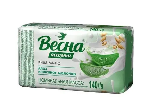 ВЕСНА ассорти алоэ и овсяное молочко 140 г