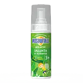 Mosquitall cпрей нежная защита для детей от комаров 100 мл