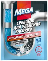 Mega для удаления засоров 60 г в шоубоксе