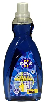 Meule концентрированный универсальный гель для стирки 1л 23 стирки