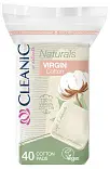 Cleanic Naturals Cotton ватные диски гигиенические квадрат 40 шт