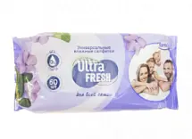 Ultra Fresh влажные салфетки для всей семьи 60 шт