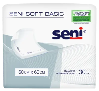 Пеленки BELLA гигиенические SENI по 30 шт 60*60 soft 