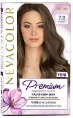 Nevacolor PRЕMIUM стойкая крем краска для волос 7.0  BLONDE шатен